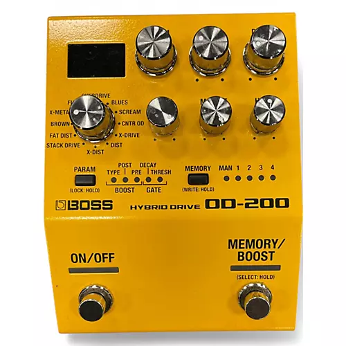 Used BOSS OD-200 Effect Processor