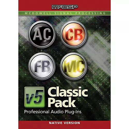McDSP Classic Pack Native v7 (Software Download)