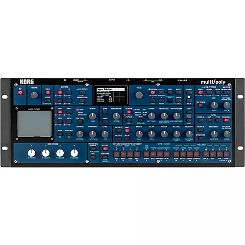 KORG Multi/Poly Virtual Analog Synthesizer Desktop Module