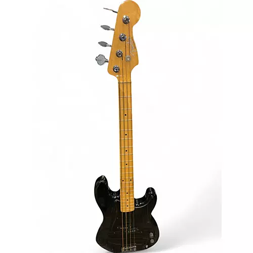 Used Fender Roger Waters Signature Precision Bass Black Electric Bass Guitar Black