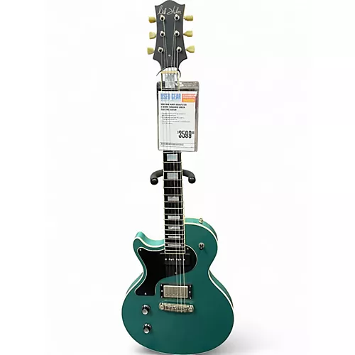 Used Nik Huber Krautster ii Worn Torquoise Green Electric Guitar Worn Torquoise Green