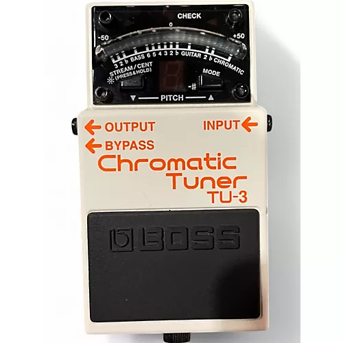 Used BOSS TU3 Chromatic Tuner Pedal