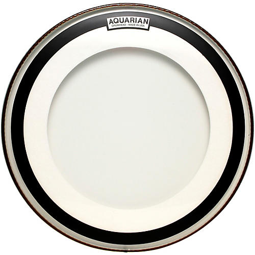 Aquarian Impact Clear Double Ply Bass Drum Head 22 in.