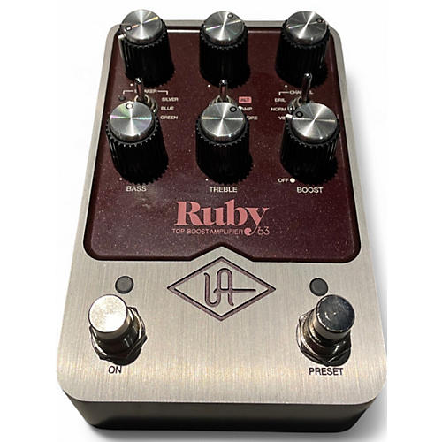 Used Universal Audio Ruby Top Boost Amplifier '63 Guitar Preamp