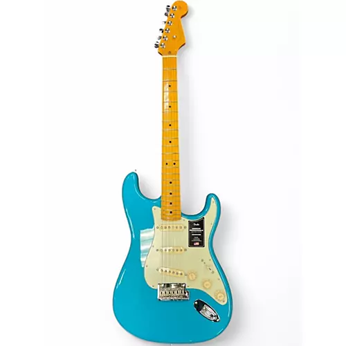 Used Fender American Professional II Stratocaster MIAMI BLUE Solid Body Electric Guitar MIAMI BLUE