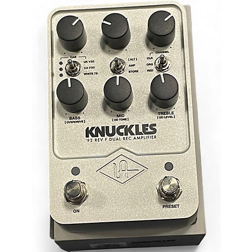 Used Universal Audio knuckles Guitar Preamp