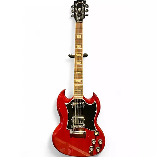 Used 2021 Gibson SG Standard Cherry Solid Body Electric Guitar Cherry