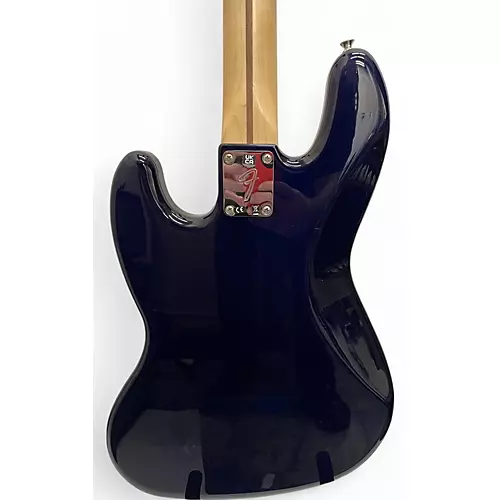 Used 2020s Fender Player Jazz Bass Blue Electric Bass Guitar Blue