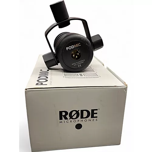 Used RODE PODMIC Dynamic Microphone