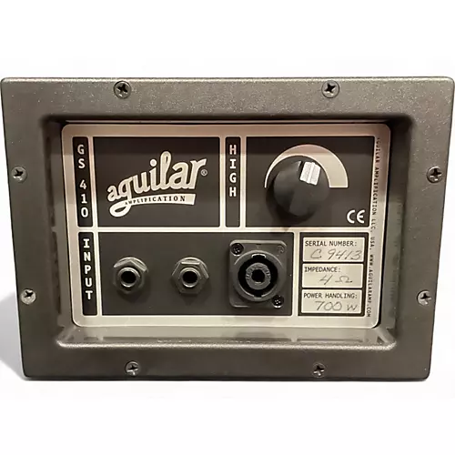 Used Aguilar GS410 4x10 Bass Cabinet