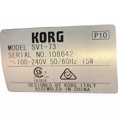 Used KORG SV173 73 Key Stage Piano