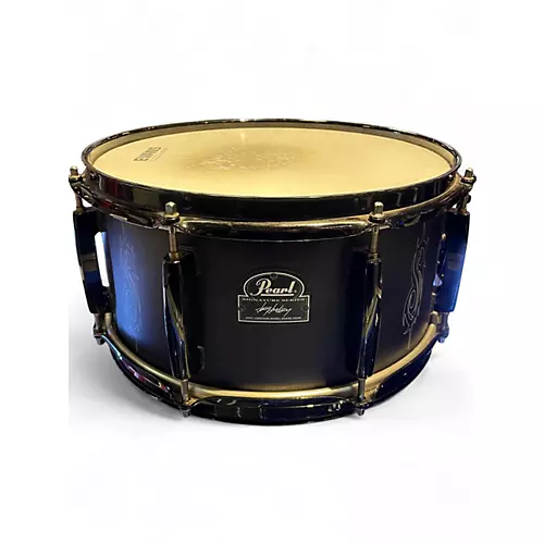 Used Pearl 13X7 Joey Jordison Signature Snare Black Drum Black 198