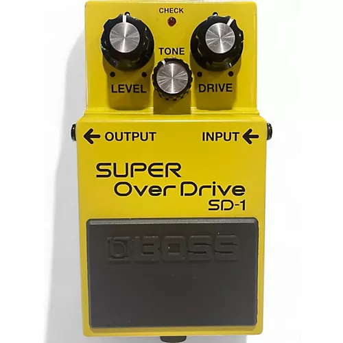 Used BOSS SD1 Super Overdrive Effect Pedal