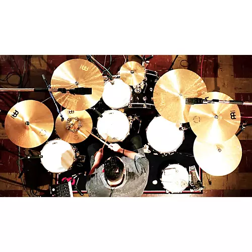 MEINL Pure Alloy Traditional Medium Hi-Hat Cymbal Pair 15 in.