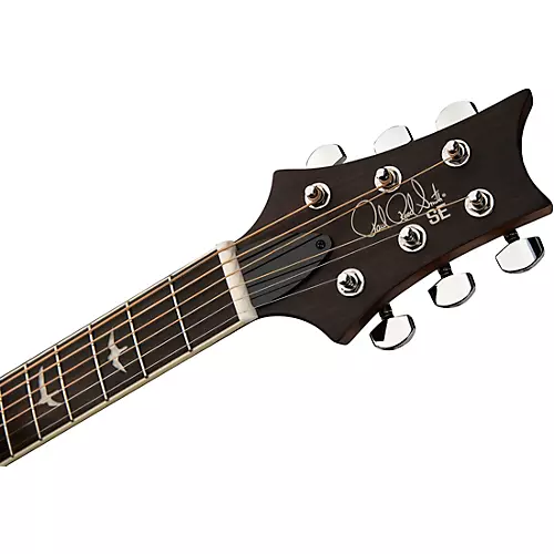 PRS SE A20E All-Mahogany Acoustic-Electric Guitar Black