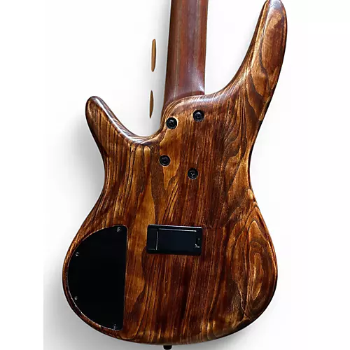 Used Ibanez SR650 Worn Natural Electric Bass Guitar Worn Natural