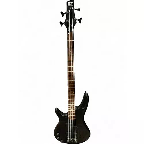 Used Ibanez SR400L Black Electric Bass Guitar Black
