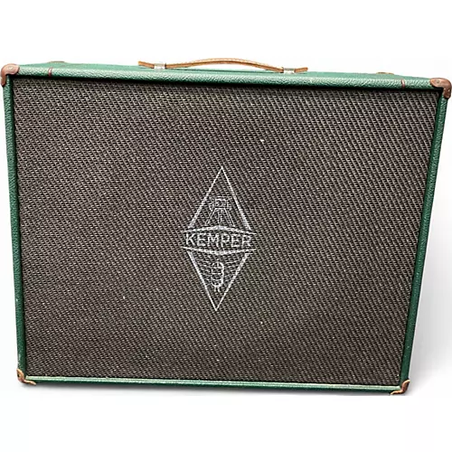 Used Kemper Kabinet Black and Green Guitar Cabinet
