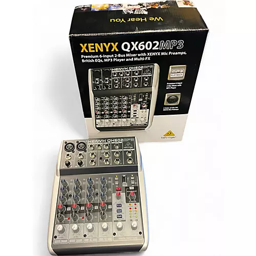 Used Behringer QX602MP3 Unpowered Mixer