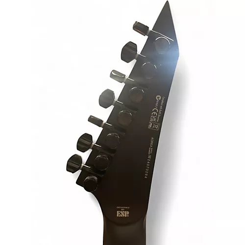 Used ESP LTD MH7T Matte Black Solid Body Electric Guitar Matte Black