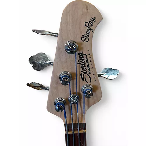 Used Sterling by Music Man Sub 4 Black Electric Bass Guitar Black