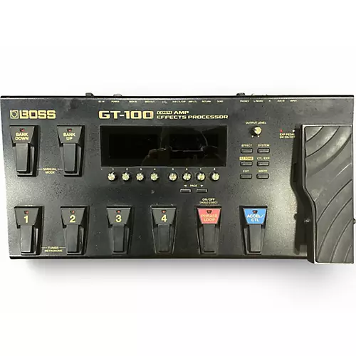 Used BOSS GT100 Effect Processor