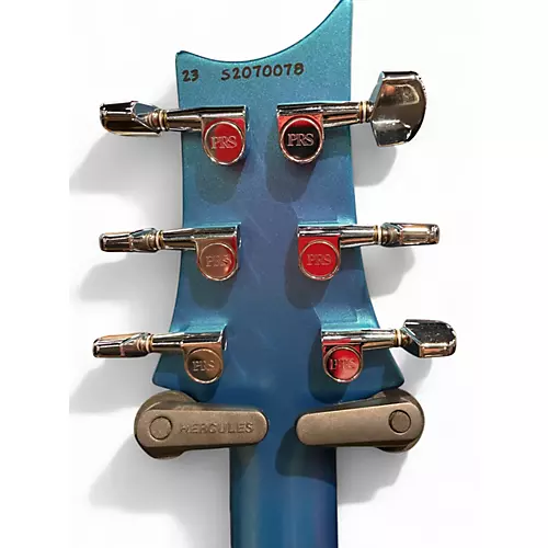 Used PRS Custom 24 SATIN BLUE Solid Body Electric Guitar SATIN BLUE