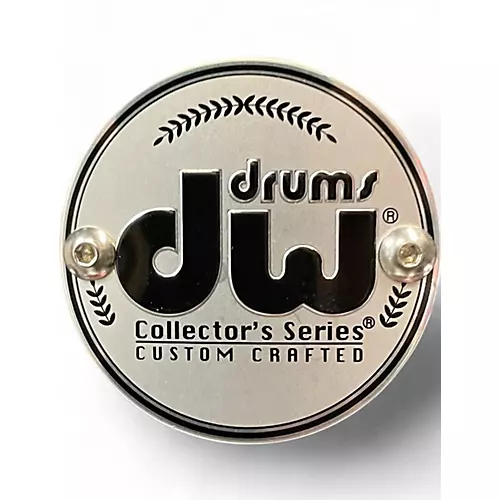 Used DW 4 piece Collector's Series Red Drum Kit Red