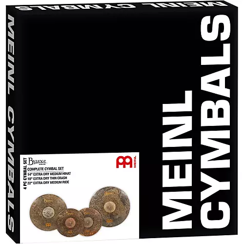 MEINL Byzance Extra Dry Complete Cymbal Set