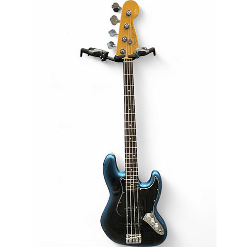 Used Fender American Professional II Jazz Bass Blue Burst Electric Bass Guitar Blue Burst