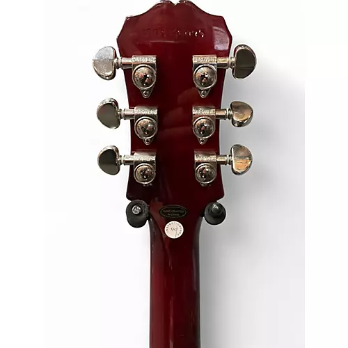 Used Epiphone Les Paul Standard Pro Trans Red Solid Body Electric Guitar Trans Red