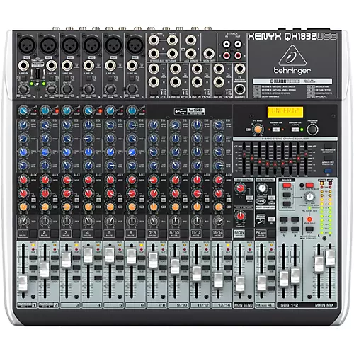 Behringer XENYX QX1832USB USB Mixer With Effects