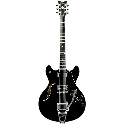 Schecter Guitar Research Corsair Bigsby Electric Guitar Gloss Black