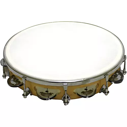 Rhythm Band Tunable Tambourine 9 Pair Jingles Rb930Fj