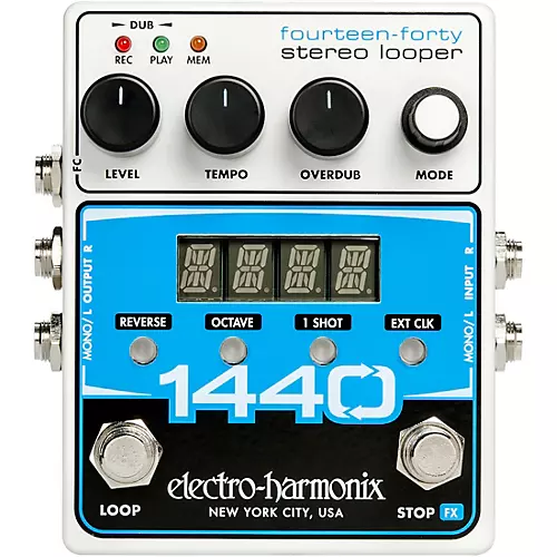 Electro-Harmonix 1440 Stereo Looper Pedal White
