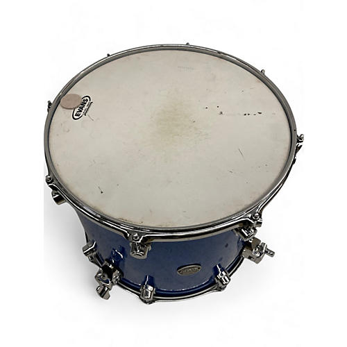 Used DW 3 Piece Performance Series Blue Sparkle Drum Kit Blue Sparkle