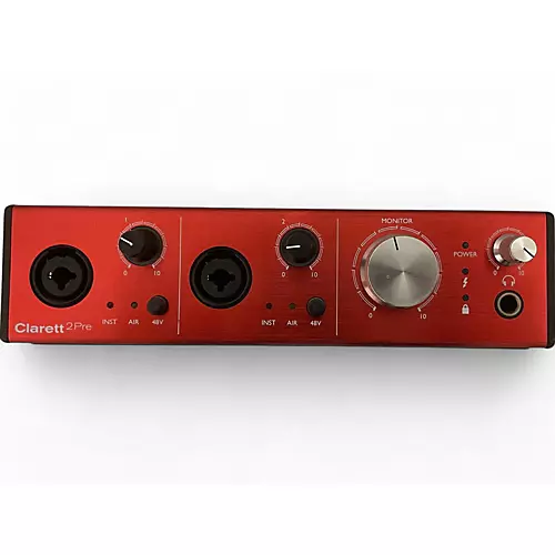 Used Focusrite Clarett 2Pre Audio Interface