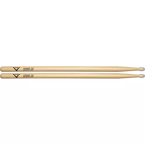 Vater American Hickory Power 5B Drum Sticks Wood