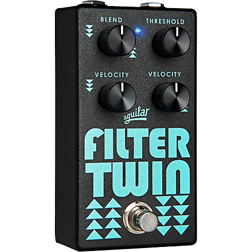 Aguilar Filter Twin Dual Bass Envelope Filter Effects Pedal Black