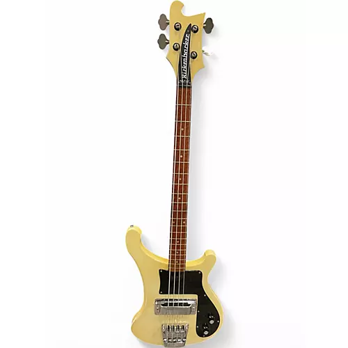 Vintage 1979 Rickenbacker 4000 white Electric Bass Guitar white