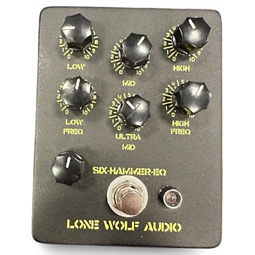 Used Lone Wolf Audio SIX-HAMMER-EQ Bass Effect Pedal