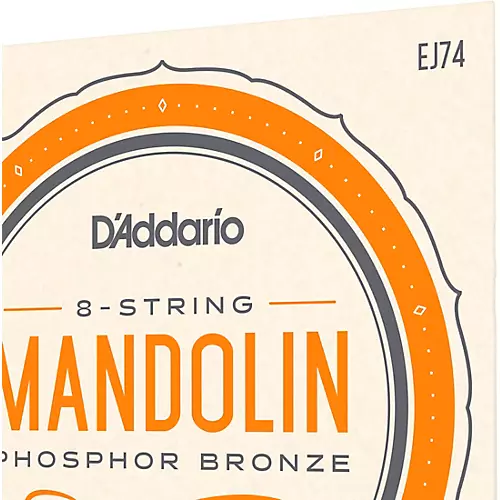 D'Addario EJ74 Phosphor Bronze Medium Mandolin Strings (11-40)