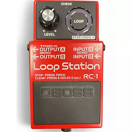 Used BOSS RC1 Loop Station Pedal