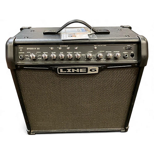 Used Line 6 Spider IV 30W 1x12 Guitar Combo Amp