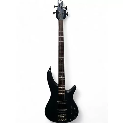 Used Ibanez SR300 Glitter Black Electric Bass Guitar Glitter Black