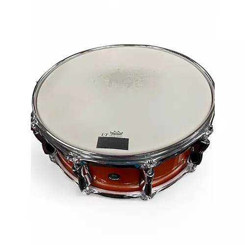 Used Yamaha 5.5X14 Stage Custom Snare orange Drum orange 10