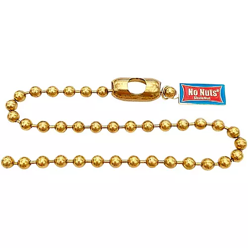 No Nuts SizzleNut 12 in. Brass 1-Pack