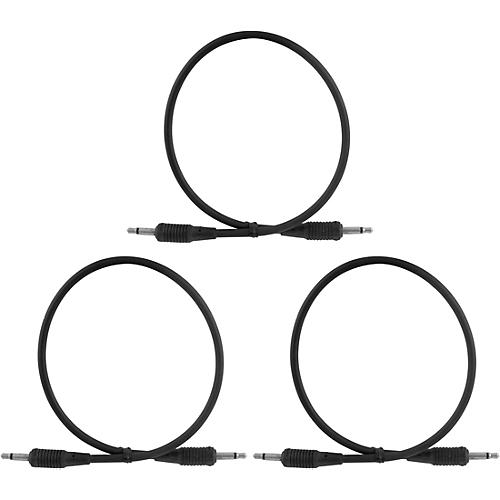 Mogami Pure Patch Modular Synth VC Cables - 3 Pack 1 ft.