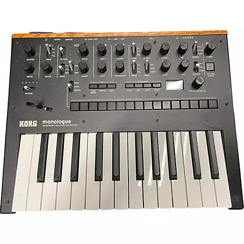 Used KORG monologue Synthesizer
