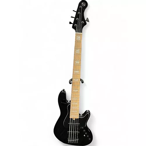 Used 2022 Cort-elrick NJS 5 Black Electric Bass Guitar Black